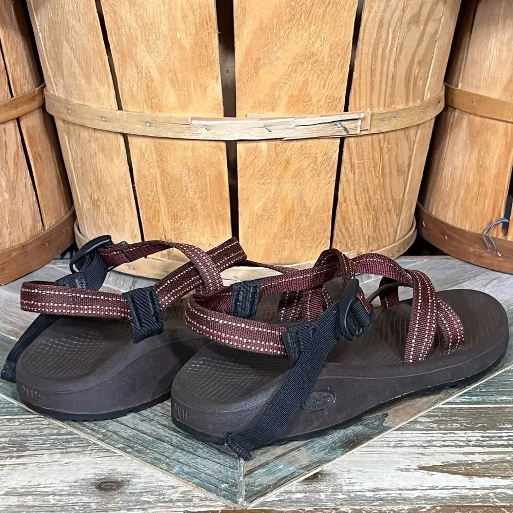 Chaco Z/Cloud 2 Seam Rust Water Friendly Comfort Hiking Sandals Mens Size 11